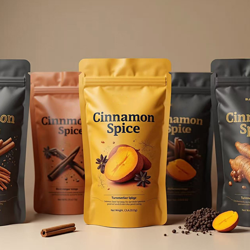 Food Snacks For Christmas - Personalizowane torby z zamkiem błyskawicznym z