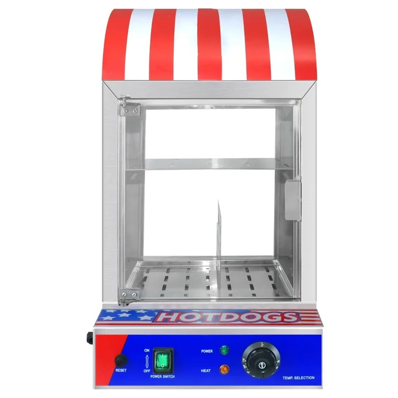 Snacks Food Warmer - Komercyjny automatyczny podgrzewacz do bułek na