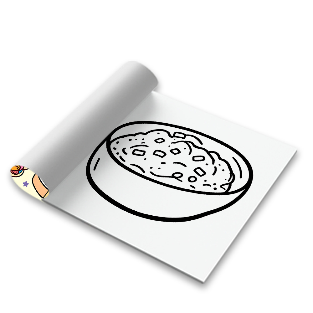 Food Snacks Drawing - Książeczka do kolorowania dla dzieci: Jedzenie,