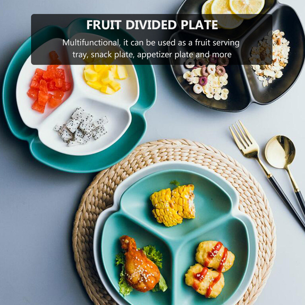 Food And Snacks For Picnic - 1 szt. ceramiczna talerza do serwowania