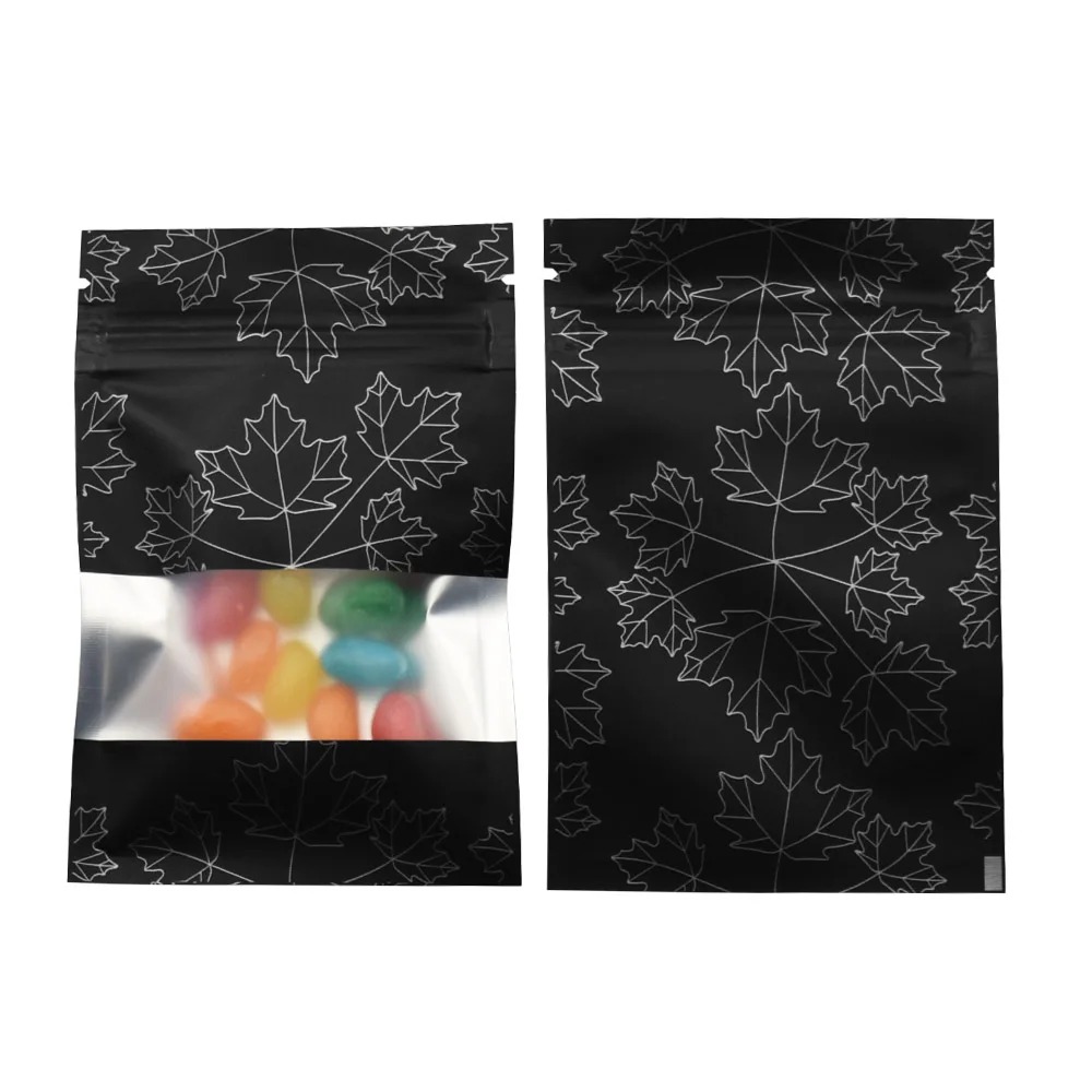 Food Snacks For Christmas - 100 szt. Torebek z folii mylarowej