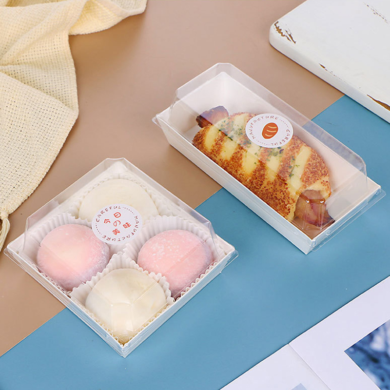 50Pcs Kraft Paper Box Bento Br – Food Snacks For Christmas recenzja i cena
