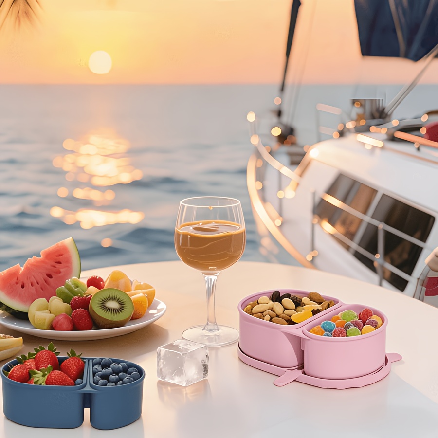 Silikonowy pojemnik na przekąs – Food And Snacks For Picnic recenzja i cena