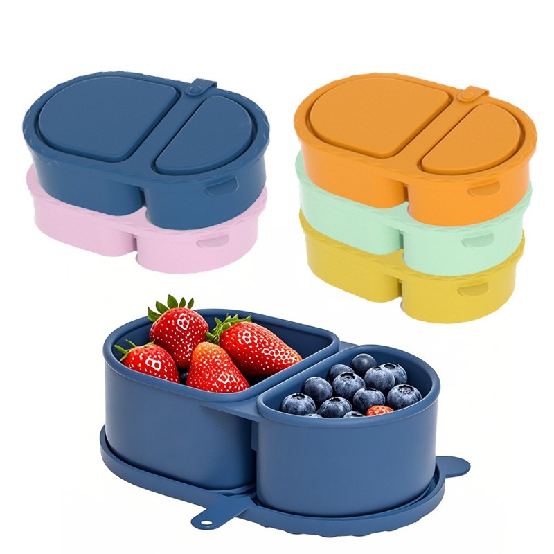 Silikonowy pojemnik na przekąs – Food And Snacks For Picnic recenzja i cena