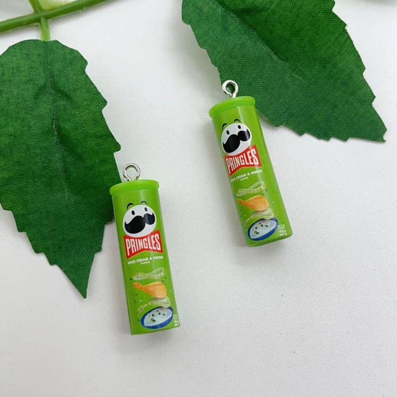 10 szt. Mini zawieszek z żywic – Food Snacks Chips recenzja i cena