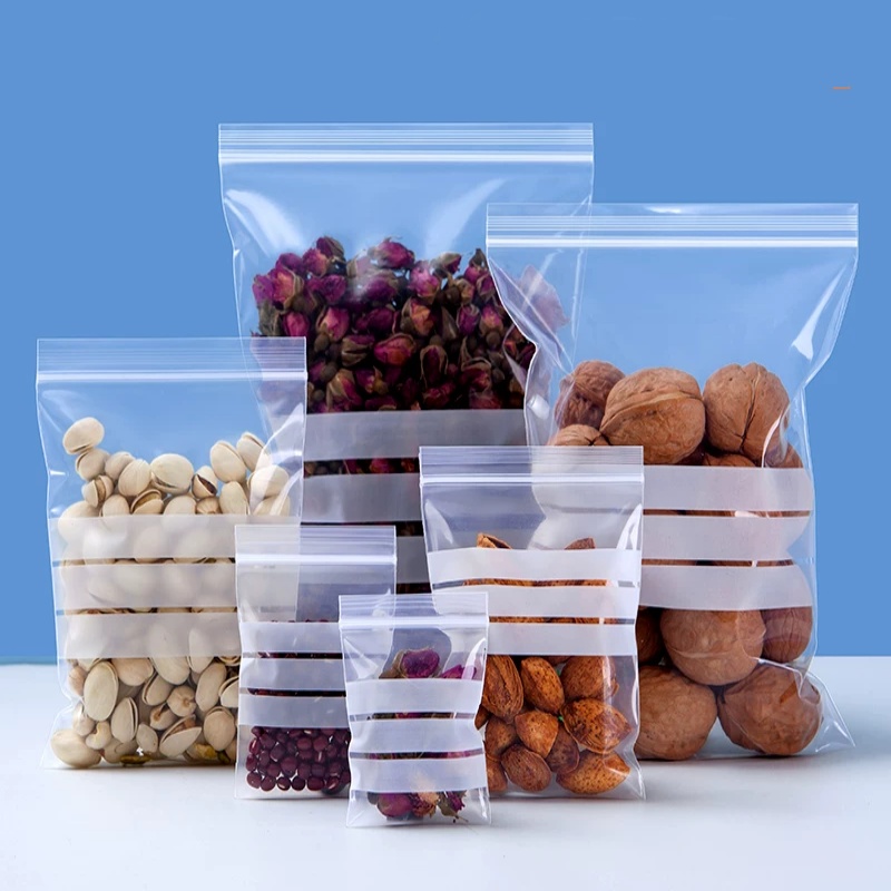 200 SZT. Przezroczyste plastik – Food Snacks For Christmas recenzja i cena