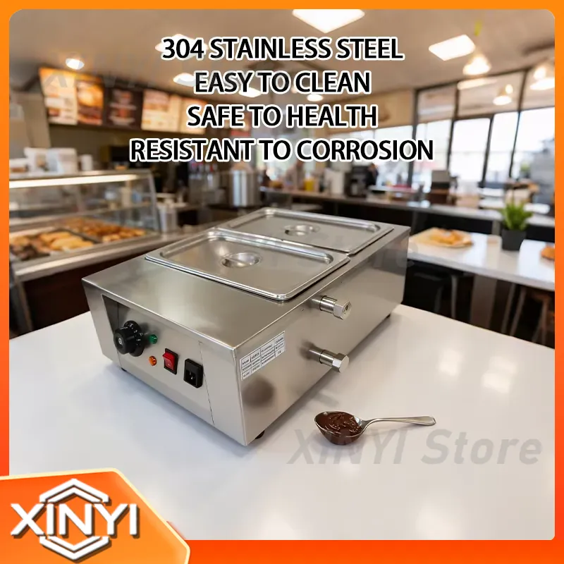 Stalowy podgrzewacz do czekola – Snacks Food Warmer recenzja i cena