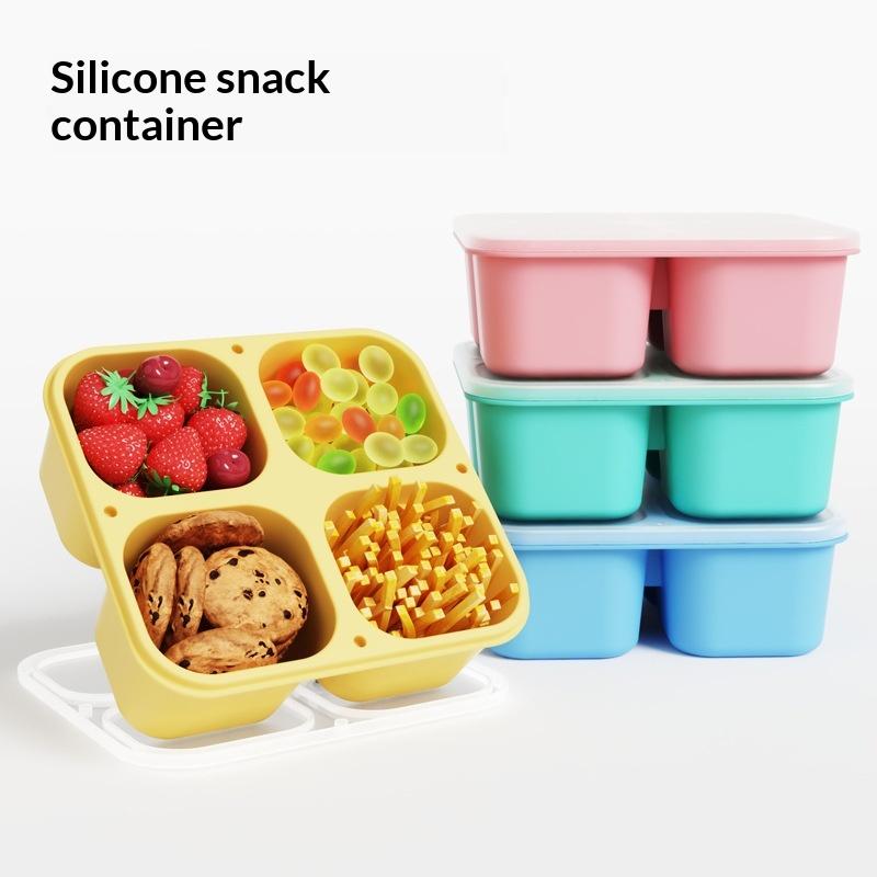 Pojemnik na przekąski z siliko – Food And Snacks For Picnic recenzja i cena