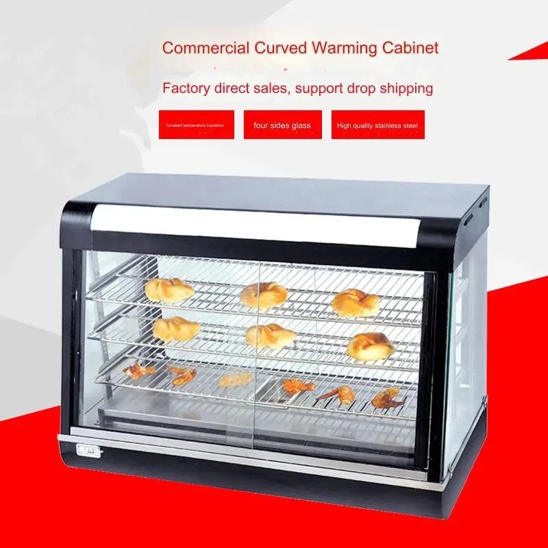 Komercyjna szklana witryna grz – Snacks Food Warmer recenzja i cena